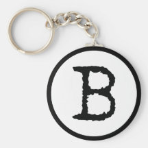 Letter B Key Chain