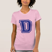 Letter D t-shirts