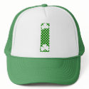 Letter I hats
