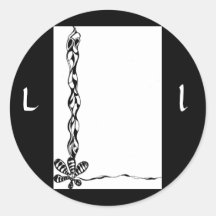 LETTER L STICKERS