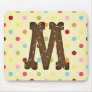 Letter M Mousepads