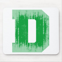 LETTER PRIDE D GREEN VINTAGE.png Mouse Pad