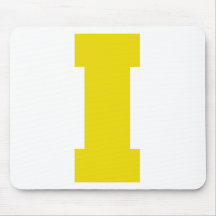 Letter Pride I Yellow.png Mousemats