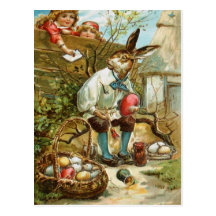 Letter to The Easter Bunny Post Card