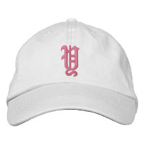 Letter Y Embroidered Hat