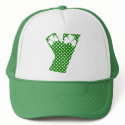 Letter Y hats