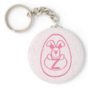 Letter Z keychains