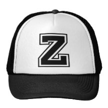 Letter "Z" monogram Trucker Hats