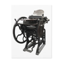 letterpress 1888 postcard