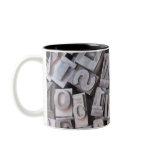 Letterpress Metal Type Mug
