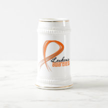 Leukaemia Awareness Grunge Ribbon Mug