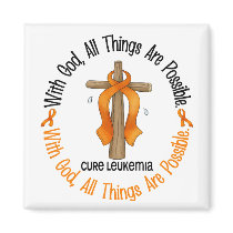 Leukaemia Awareness WITH GOD CROSS