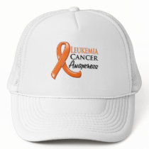 Leukaemia Cancer Awareness Ribbon Trucker Hats