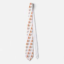 Leukaemia Cancer Awareness Ribbon Necktie