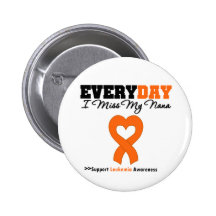 Leukaemia Every Day I Miss My Nana Pins