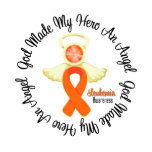 Leukaemia God Made My Hero An Angel t-shirts