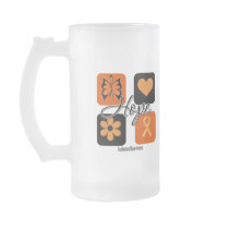 Leukaemia Hope Love Inspire Awareness Mug