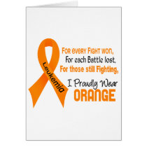 Leukaemia I Proudly Wear Orange