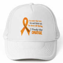 Leukaemia I Proudly Wear Orange