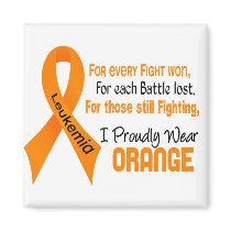 Leukaemia I Proudly Wear Orange
