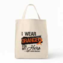 Leukaemia Ribbon For My Hero Bag