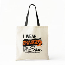 Leukaemia Ribbon For My Son Tote Bag