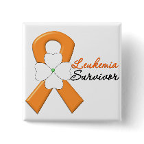 Leukaemia Survivor Flower Ribbon