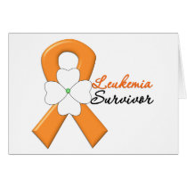 Leukaemia Survivor Flower Ribbon