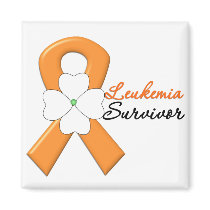 Leukaemia Survivor Flower Ribbon
