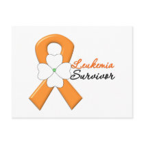 Leukaemia Survivor Flower Ribbon