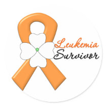 Leukaemia Survivor Flower Ribbon