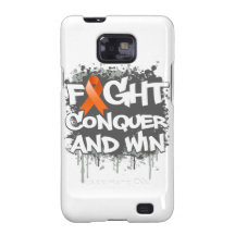 Leukemia Fight Conquer and Win Galaxy S2 Case