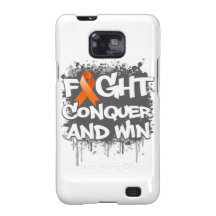 Leukemia Fight Conquer and Win Galaxy S2 Cases