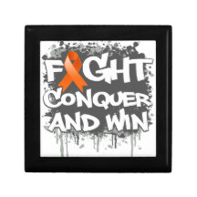 Leukemia Fight Conquer and Win Gift Box