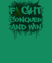 Leukemia Fight Conquer and Win T-shirt