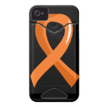 Leukemia Orange Ribbon 3 Iphone 4 Id Cases