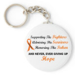 LEUKEMIA Supporting Admiring Honouring 1 keychains