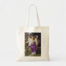 Leveil Heart by William-Adolphe Bouguereau Tote Bag