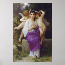 Leveil Heart by William-Adolphe Bouguereau Print