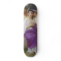 Leveil Heart by William-Adolphe Bouguereau Skate Deck