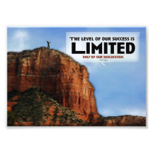 Level of Success Custom Photo Print