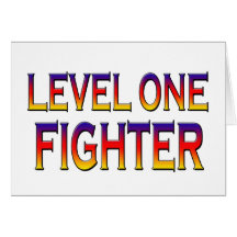Level one fighter cards