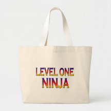 Level one ninja canvas bag
