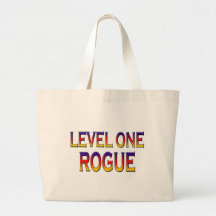 Level one rogue canvas bag