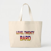 Level twenty Bard Canvas Bag