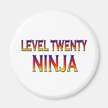 Level twenty ninja magnet