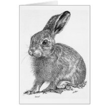 Leveret Greeting Card