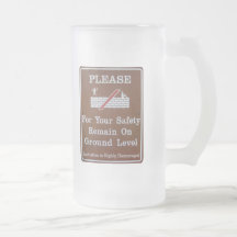 Levitation is Discouraged Frosted Mug