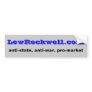 Lew Rockwell Site Bumper Stickers