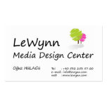 Lewynn Media Design Center Business Cards